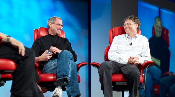 Besties : Steve Jobs and Bill Gates